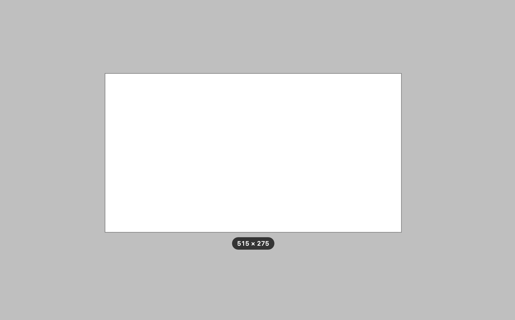 Lenscap capture selection overlay with crosshair, rectangle, and size label.